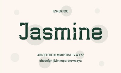 Elegant alphabet letters serif font and number. classic typography fonts regular uppercase, lowercase and numbers