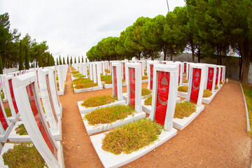Canakkale Martyrs Memorial is a commemoration to the service of Turkish soldiers who participated...