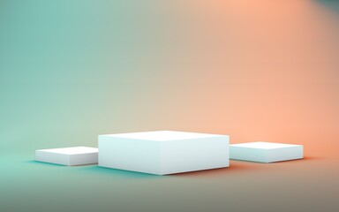 3d display product beige minimal scene with geometric podium platform. cylinder background vector 3d rendering with podium. stand for cosmetic products