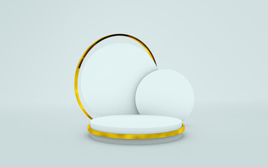 3d display product beige minimal scene with geometric podium platform. cylinder background vector 3d rendering with podium. stand for cosmetic products