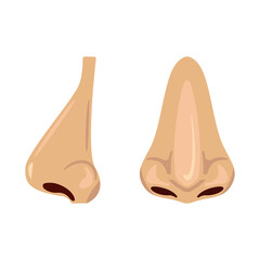 Human nose set icon vector illustration design isolated
