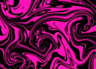 Abstract retro style groovy pink neon psychedelic background
