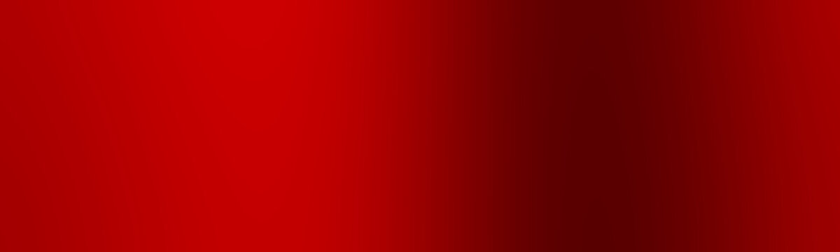 Wide gradient colorful abstract background red. Trendy banner or cover template ruby red. Editable illustration of high misty in a and made a gradient mesh.