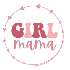 Girl mama SVG
