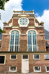 Fototapeta na wymiar Exterior of the Noorderkerk, a 17th-century Protestant church in Amsterdam, The Netherlands, Europe
