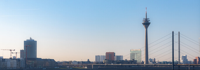 Panorama Dusseldorf Germany