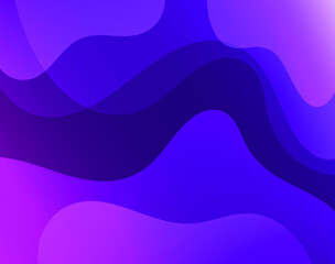 Obraz na płótnie Canvas Abstract wave line Colorful landing page flat background vector