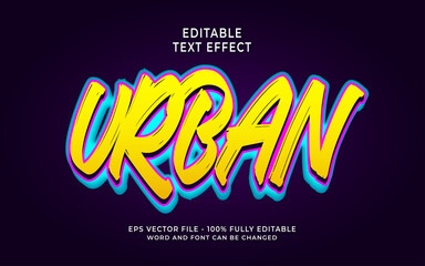 Urban Text Effect