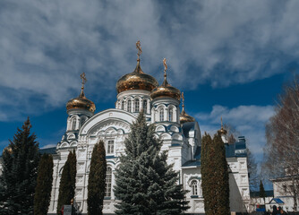 Raifa Bogoroditsky Monastery. Trinity Orthodox Cathedral. Kazan, Tatarstan. 