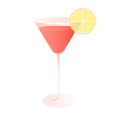 tequila summer cocktails drink tropic with fruits vector isolated