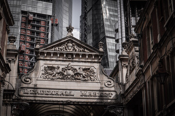 Naklejka premium detail of the building