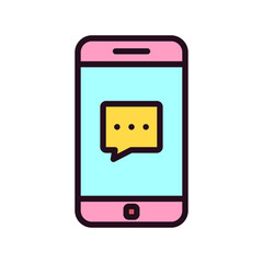 Phone Chat Icon