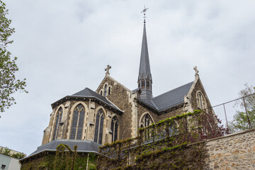 Fototapeta na wymiar Church of Notre Dame du Perpétuel Secours in Paris.