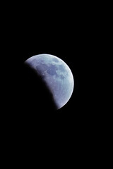 May 2022 Total Lunar Eclipse from the Northern Hemisphere, blood full moon