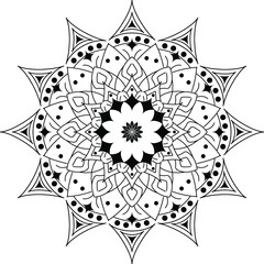 abstract floral design