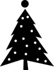 Christmas Tree Silhouettes Christmas Tree SVG EPS PNG