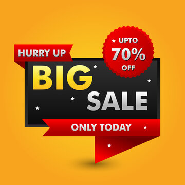 Big Sale, Shopping Banner Design  