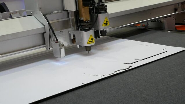 Vinyl cutting plotter.