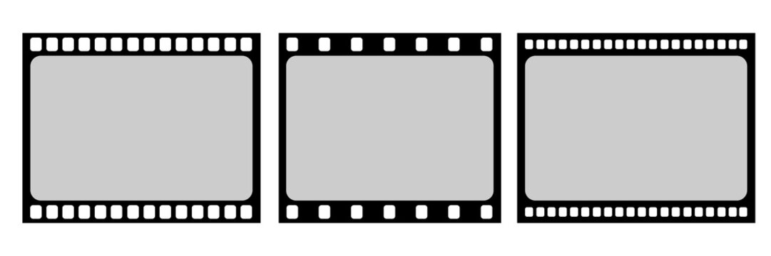 Film strip. Image jpeg illustration.Film strip icon.Video tape photo frame.Film strip isolated jpg icon. Retro picture with strip icon roll
