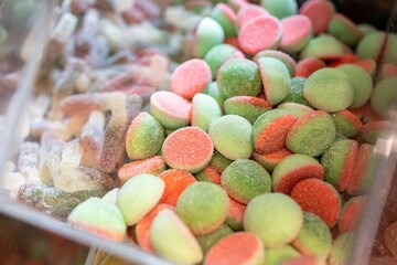 Bulk gummies in a 24-hour store