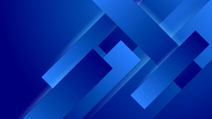Blue abstract background geometric circle wavy layer concept.
