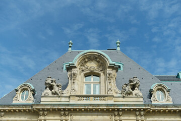 Luxembourg - Toit et fenêtre