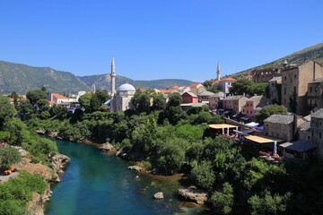 Fototapeta na wymiar Mostar town