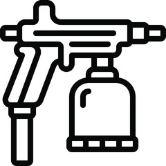 Paint Sprayer Gun Icon