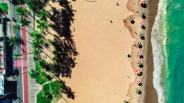 Praia de Cabo Branco na cidade de Jo&atilde;o Pessoa