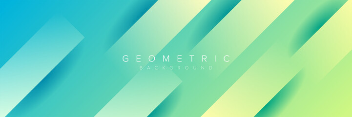 Abstract gradient geometric blue color background cover designs, trendy brochure templates, colorful futuristic posters Vector illustration