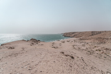 View over the beautiful gulf of Oman.