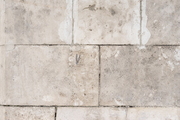 White old stone background, bright cement wall texture.