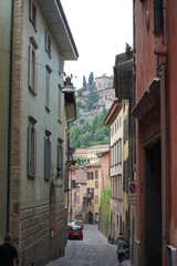 Fototapeta na wymiar Città Altta Bergamo, scorci e panorami