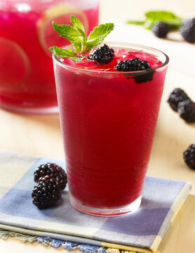 Blackberry lemonade