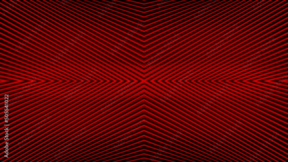 Poster red background.motion. a kaleidoscope that is created and moves in different directions in animation