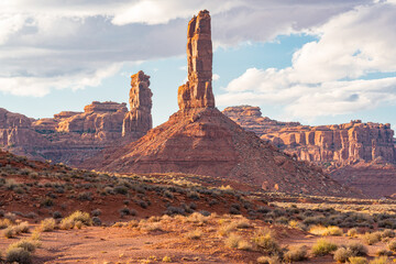 Sunset in Valley of the Gods, Utah