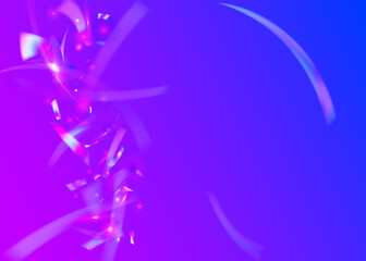 Obraz na płótnie Canvas Cristal Glitter. Purple Metal Background. Unicorn Art. Holographic Effect. Digital Foil. Carnival Confetti. Disco Abstract Decoration. Shiny Banner. Pink Cristal Glitter