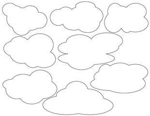 Set of cloud vectors