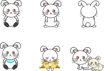うさぎセット2