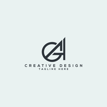 Creative ga logo design