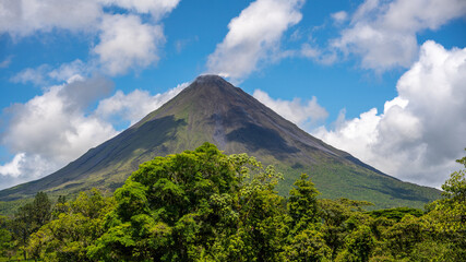 Arenal Volcano is an active andesitic stratovolcano in north-western Costa Rica around 90 km...