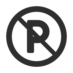ban parking symbol
