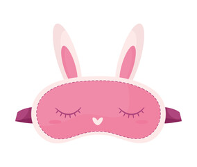 sleepy mask of bunny