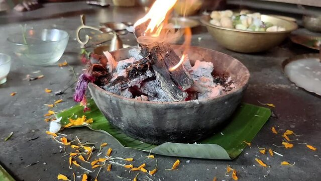 Burning holy fire.