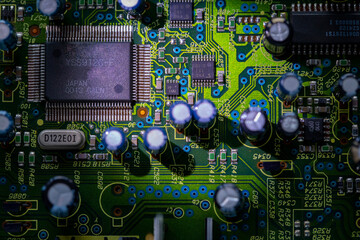 Fototapeta premium Close up, technology, product, circuit board