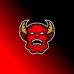 demon logo esport