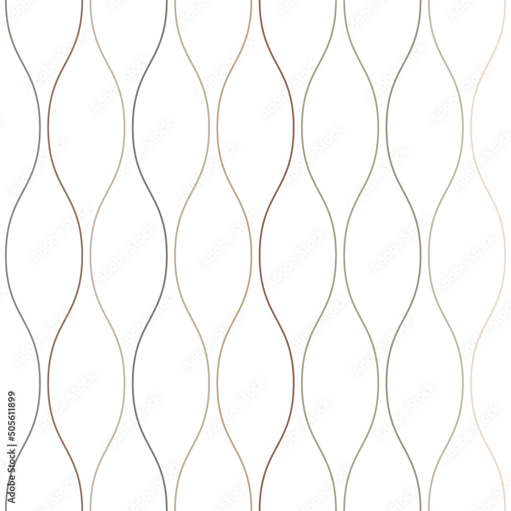 Poster Abstract vector geometric repeat pattern, colorful vertical lines