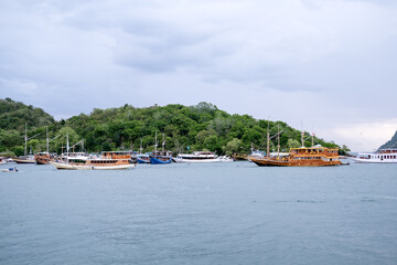 Ships and boats at Labuan Bajo Harbour