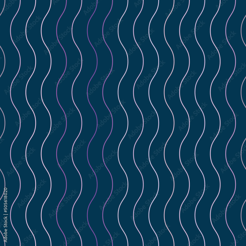 Poster Dark blue vector pattern with vertical stripes