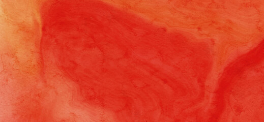 Fototapeta premium Abstract red watercolor paint background. Vector illustration